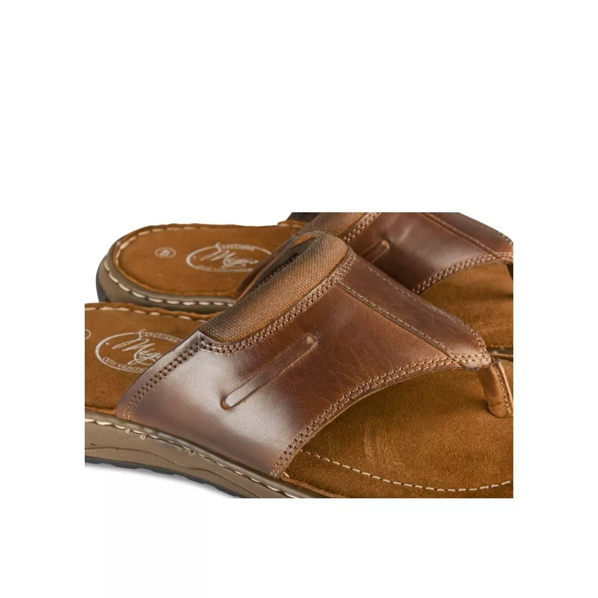 Tongs MARRON MEGIS CASUAL
