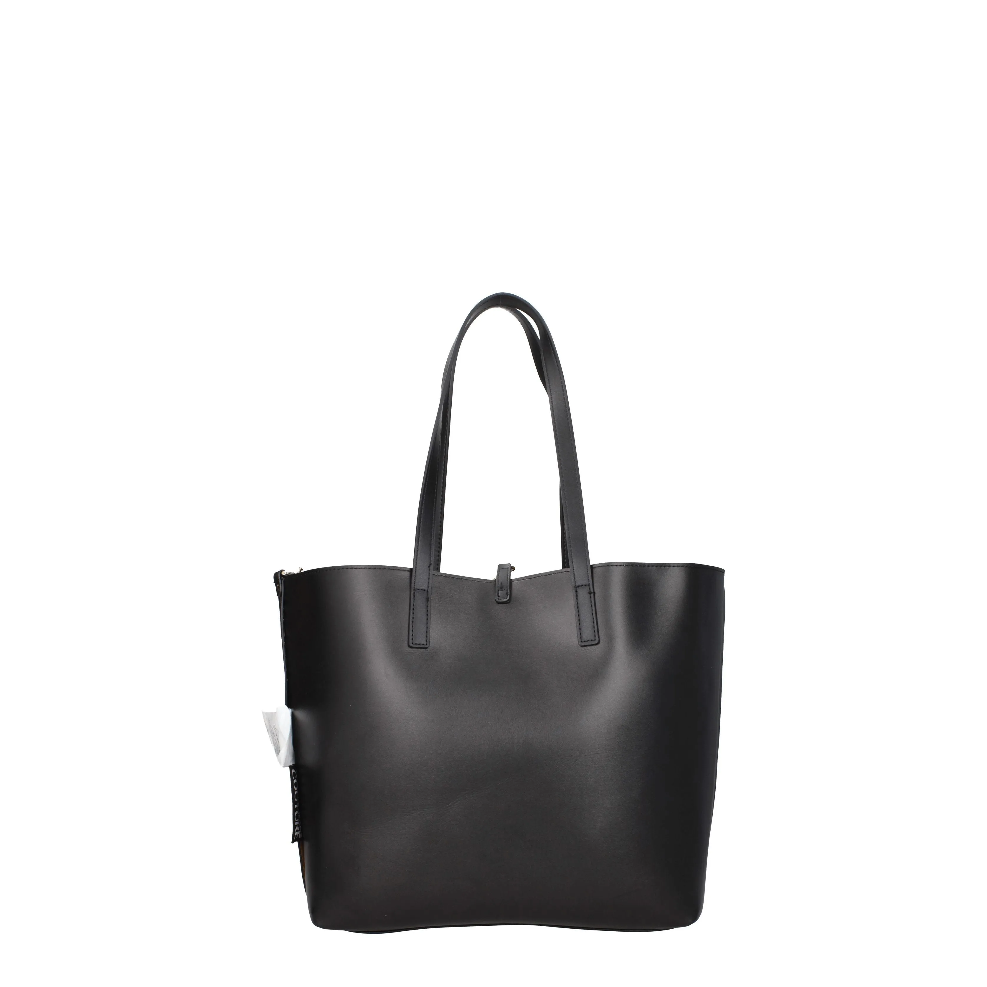 Versace Jeans Sacs à bandoulières Couture Femmes Polyuréthane noir / Gol