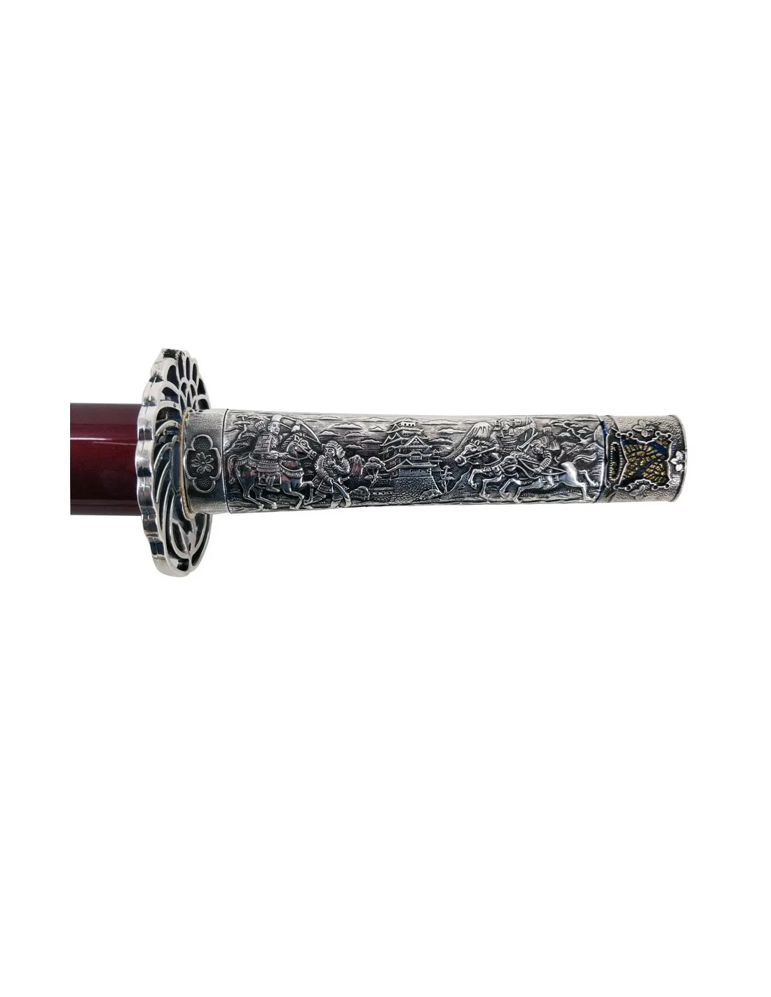 Wakizashi Masamune, poing d'argent ⚔️ Boutique Épées